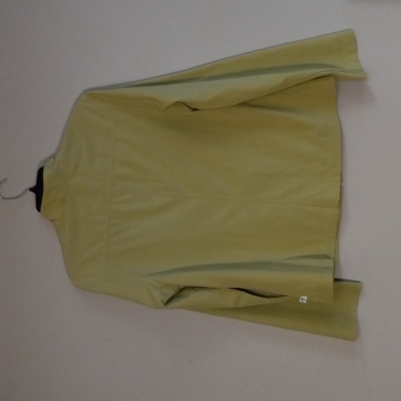 Zenergy By Chico's Sage Colored, 1 Pocket, Zip Up,  LIGHTWEIGHT, Jacket - Picture 2 of 11